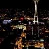 Nighttime in Seattle