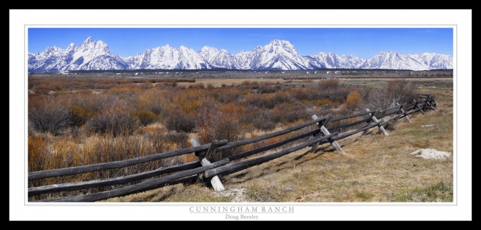 The Tetons from Cunningham Ranch +