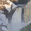 The Lower Falls of the Yellowstone River