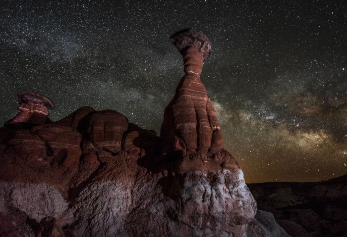 "The Toadstools" and The Milky Way+
