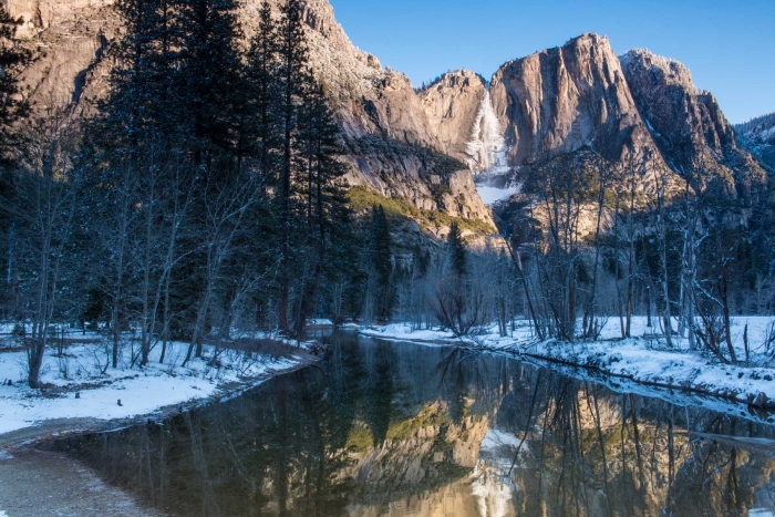 Yosemite Falls in the Morning