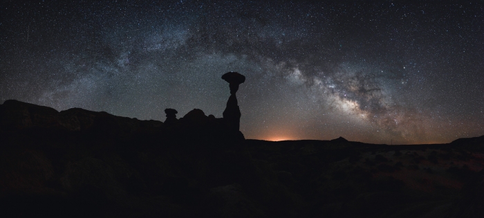 The Toadstools - Full Arc Milky Way Panorama