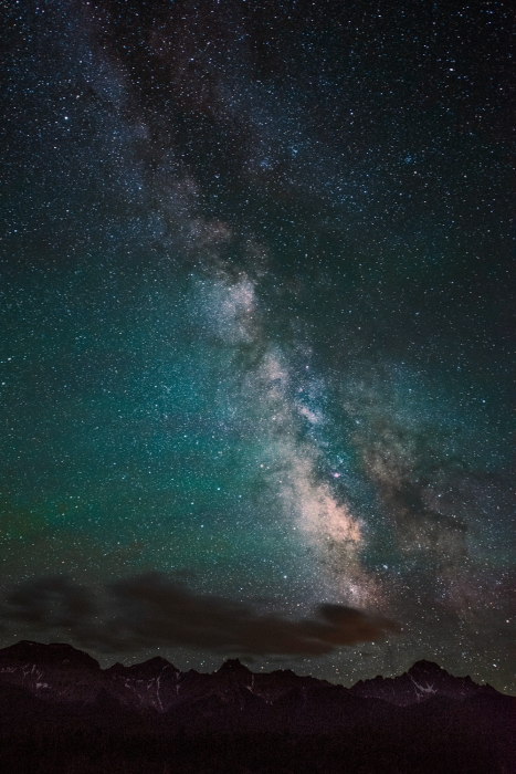 Milky Way Over The Sneffels Range