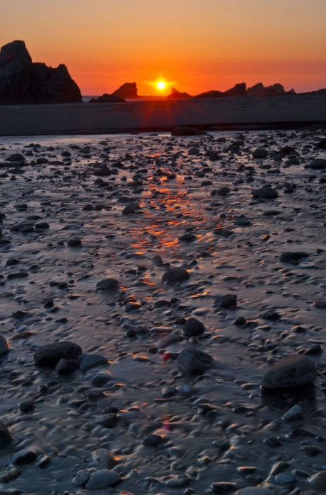 Harris Beach Sunset