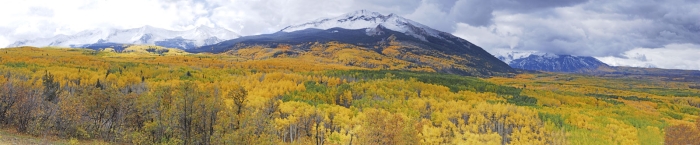 The West Elk Mountains Wilderness +