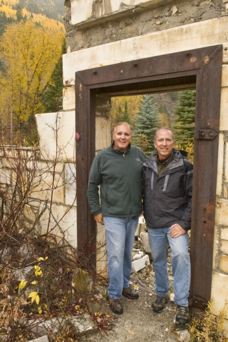 Mc & Me at Yule Marble Mill Site