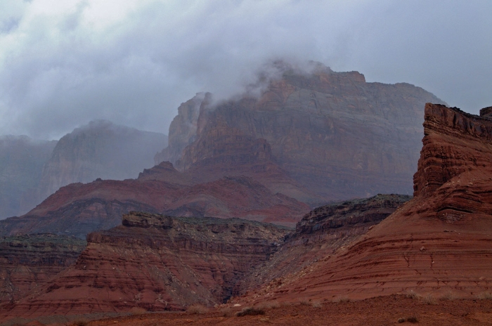 Storm Over Vermillion Cliffs