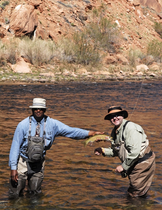 Craig and our guide Skip