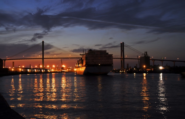 Savannah River Sunset