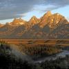 Sunrise on the Tetons +