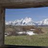 The Tetons from the Cunningham Ranch Cabin