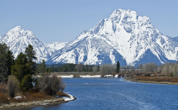 Mt. Moran from Oxbow Bend