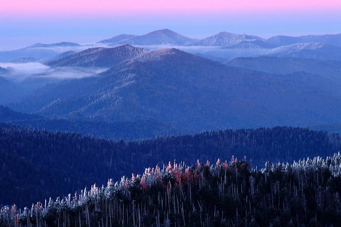 Last Light from Clingman's Dome +