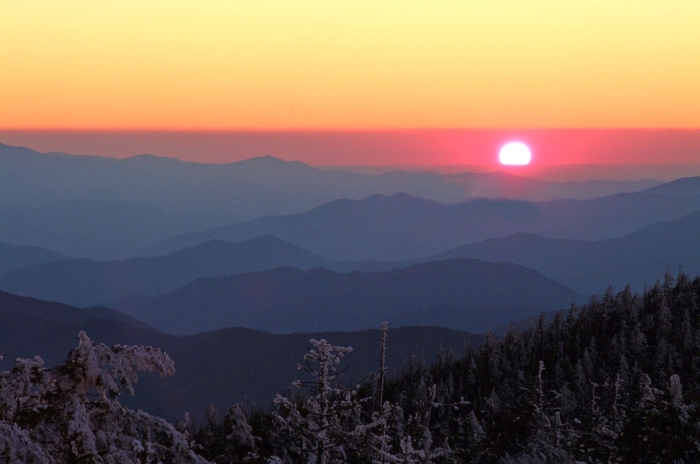 Sunset from Clingman's Dome - 2