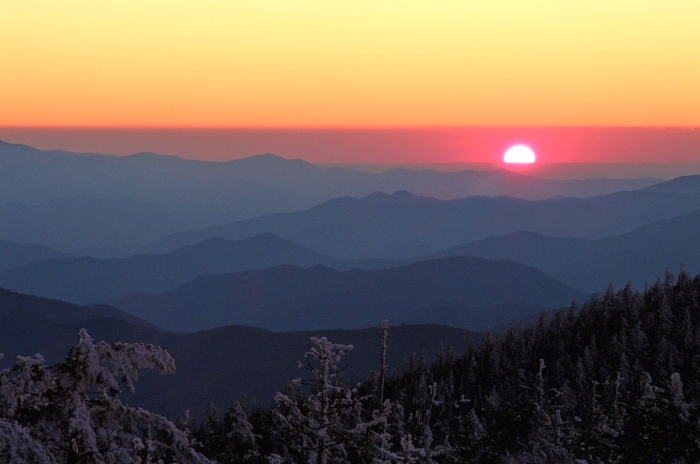 Sunset from Clingman's Dome - 3