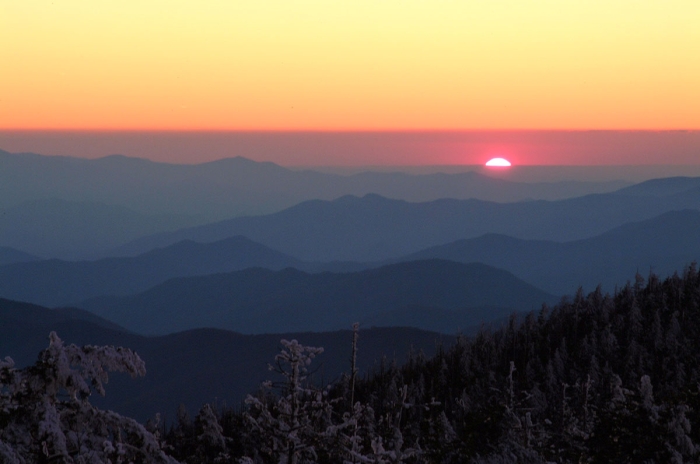 Sunset from Clingman's Dome - 5