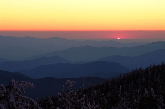 Sunset from Clingman's Dome - 8