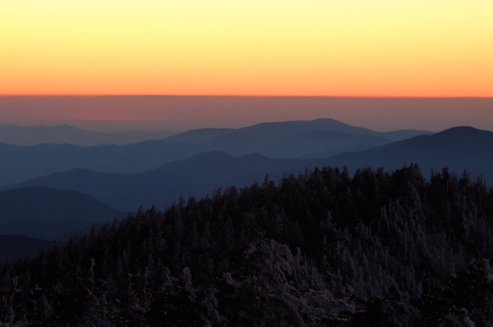 Sunset from Clingman's Dome - 11