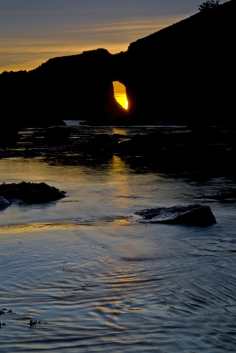 Sunset at Second Beach