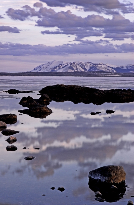 Lake Yellowstone in May