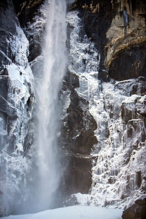 Frozen Bridal Veil