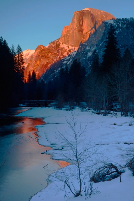 Half Dome Sunset