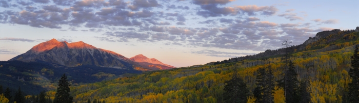 Sunrise on East Beckwith Peak +