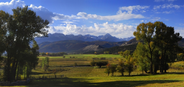 Pleasant Valley & Sneffels Range +