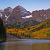 Maroon Bells Morning Twilight