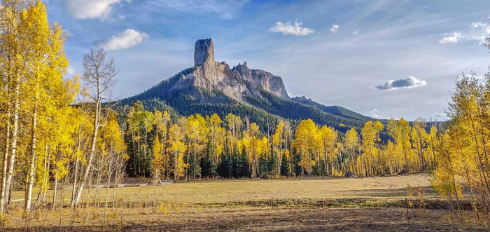 Chimney Rock Above Kate's Meadow