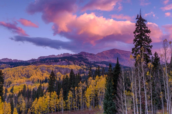 Sunrise on Ruby Peak and The Dyke