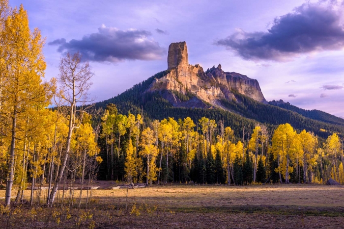 Chimney Rock & Courthouse Mountain