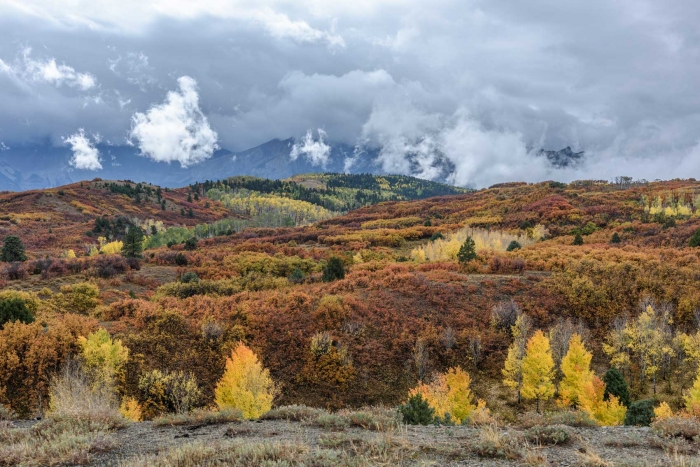 Sneffels Range in the Clouds