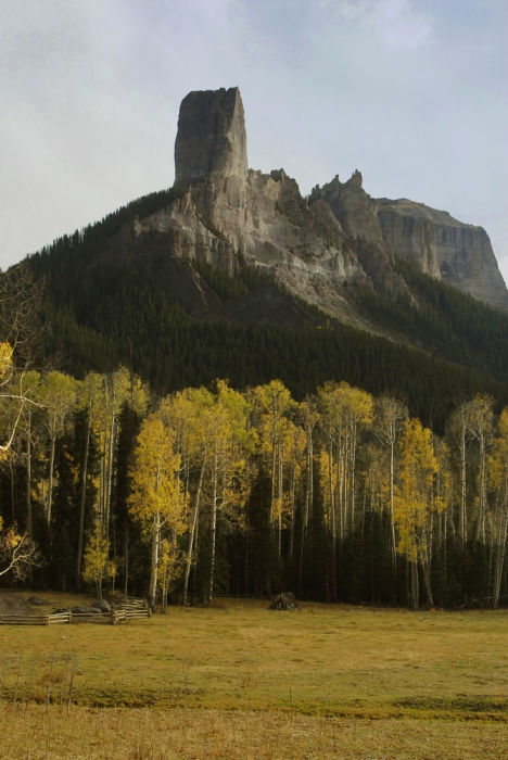 Chimney Rock and Courthouse Mountain