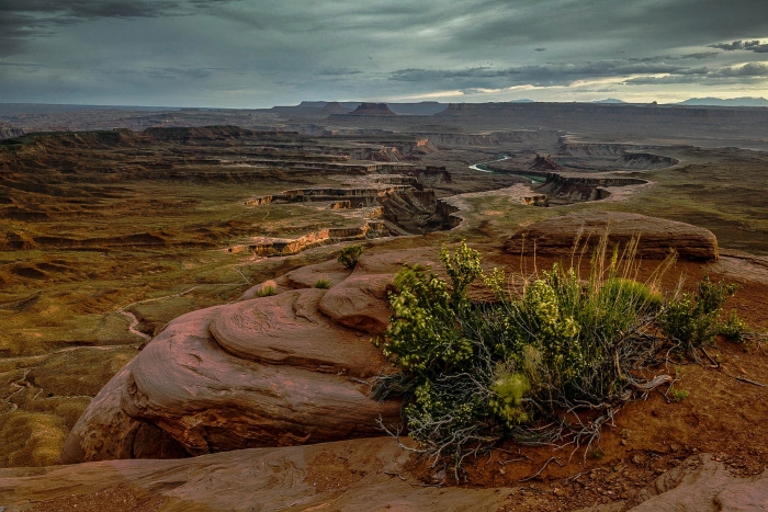 Sunset at Green River Overlook