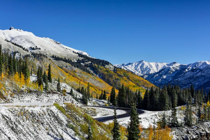 Red Mountain Pass Curves