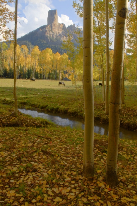 San Juan Mountains from Ouray County Road 5