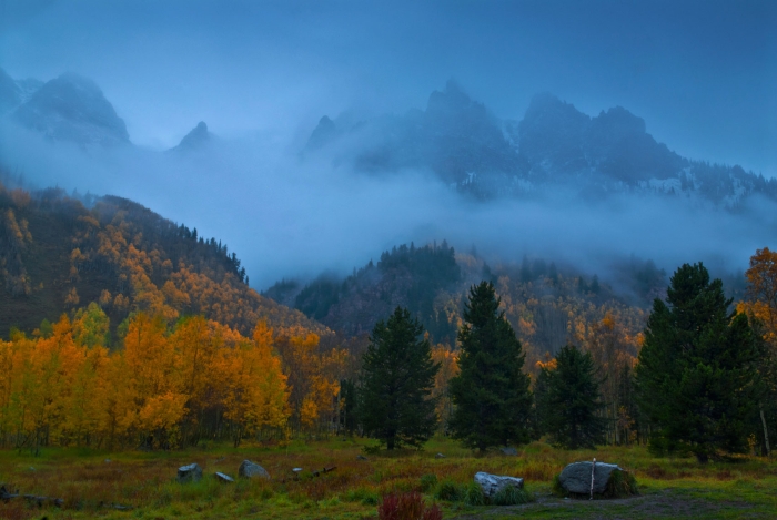 Morning at Maroon Lake