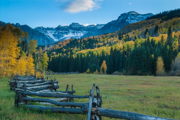 Bole Fence at Blue Lakes Meadow +