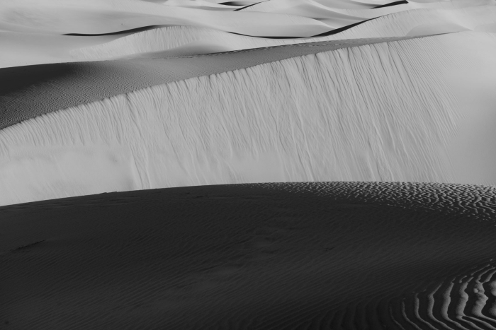 Black & White at Mesquite Dunes