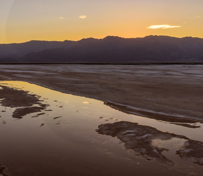 Sunset at Salt Creek Flats