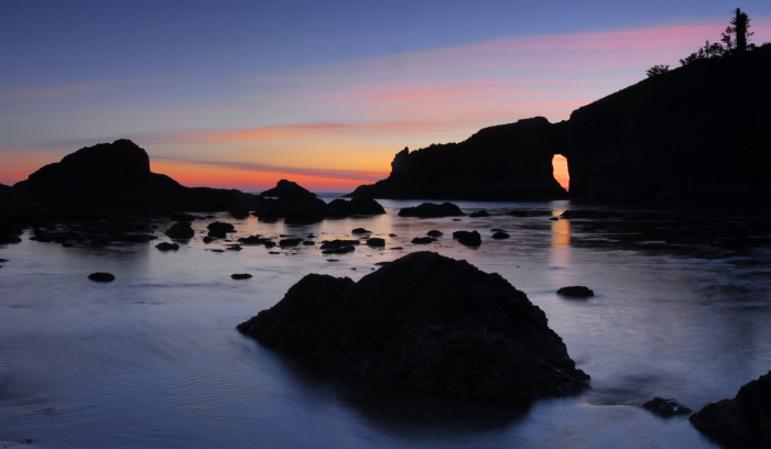 Sunset on Second Beach