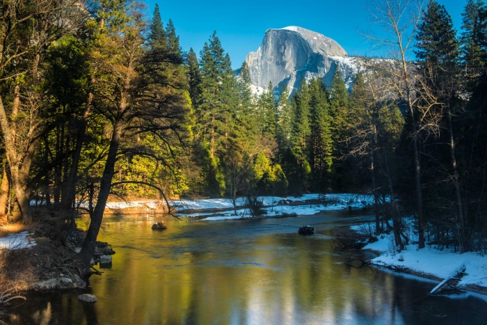 Half Dome from Sentinel Bridge