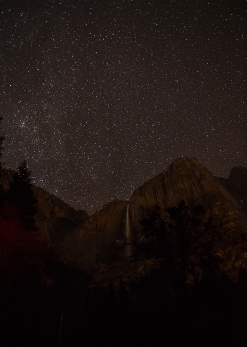 Yosemite Falls & The Milky Way