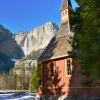 Yosemite Valley Chapel & Yosemite Falls