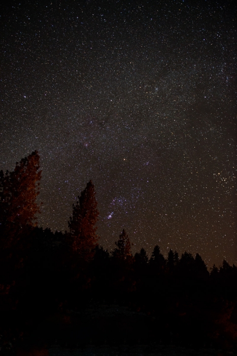 The Pleiades from Tunnel View