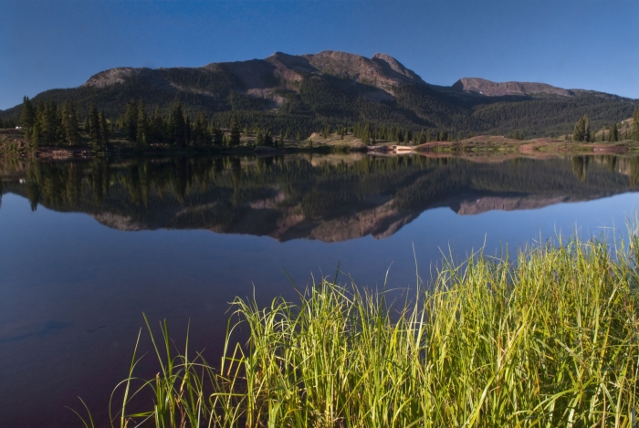 Morning Reflections on Molas Lake