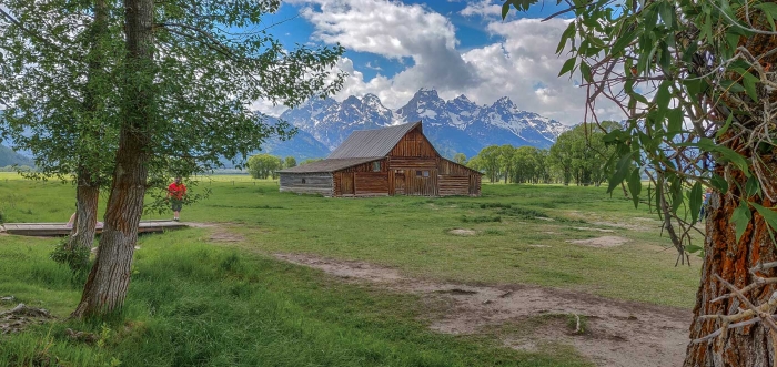 Moulton Barn and the Tetons