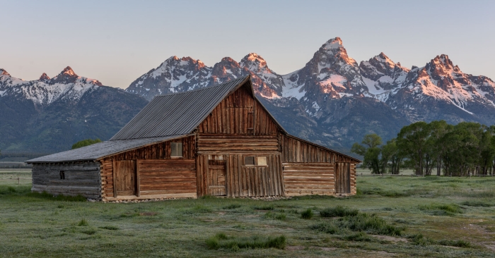 Moulton Barn Sunrise